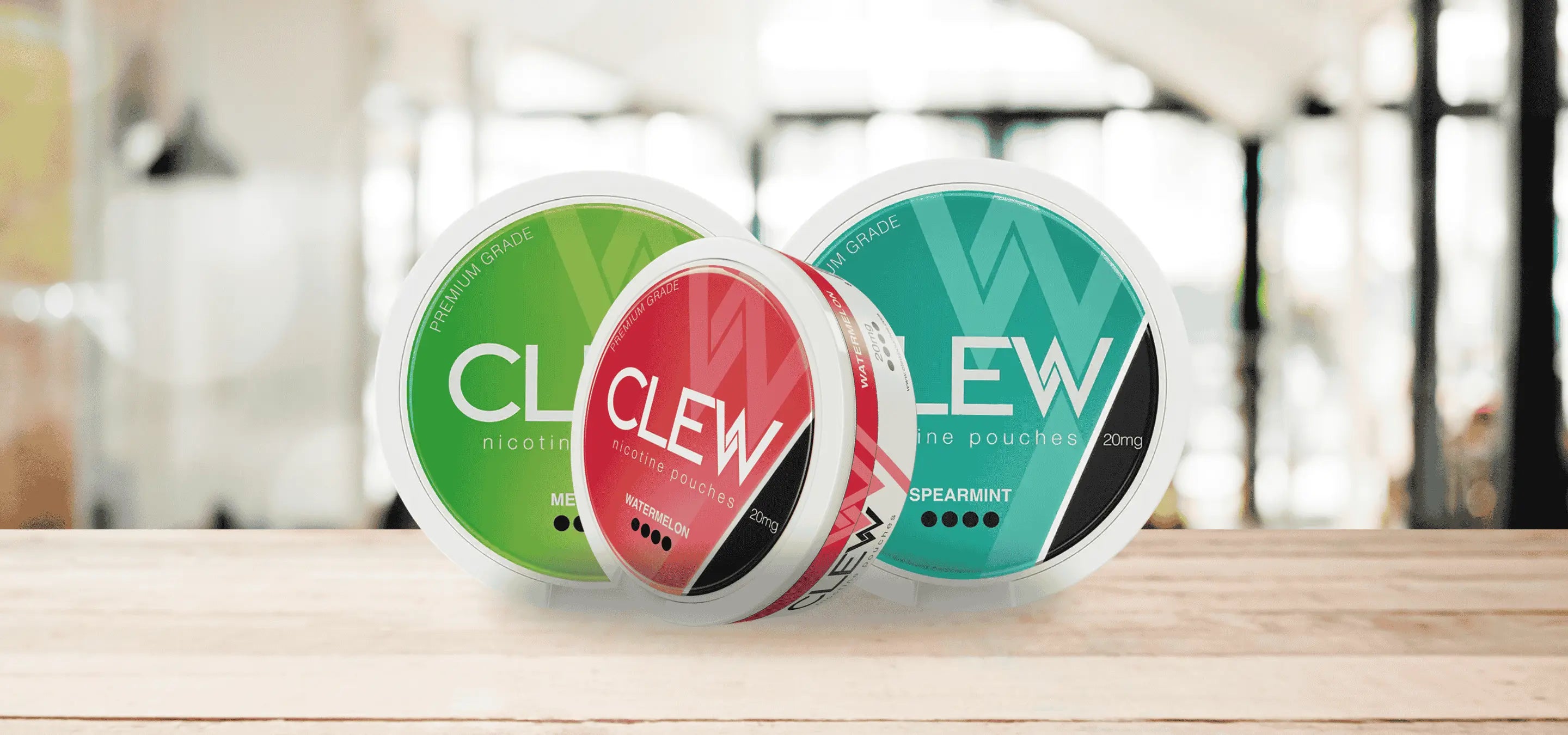 clew tobacco Spearmint Nicotine Pouches CLEW Original 15mg