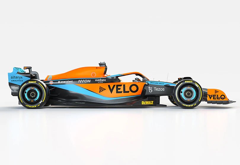McLaren F1カー VELOロゴ付き McLAREN RACING AND VELO LAUNCH NEW ESPORTS SERIES ➤ The latest