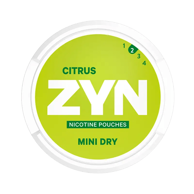 ZYN Citrus Extra Strong Mini 15 mg/g Nicotine Pouches 