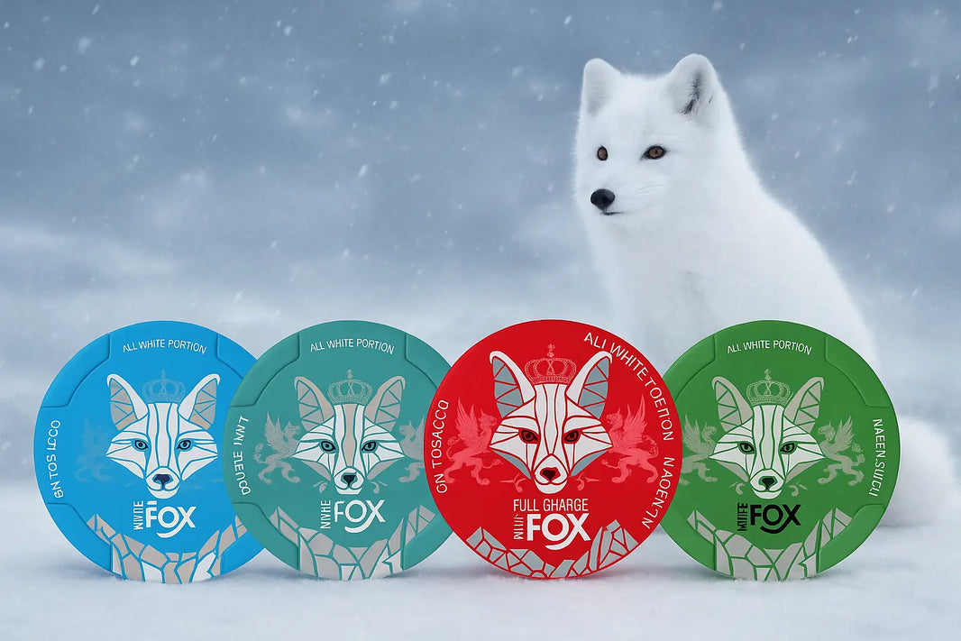 White Fox Nicotine Pouches: Flavours, Strengths & Formats