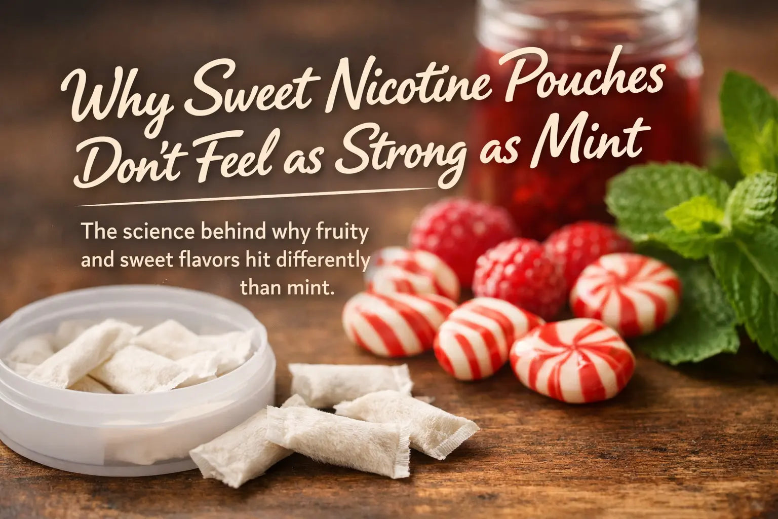 Why Sweet Nicotine Pouches Don’t Feel as Strong as Mint?
