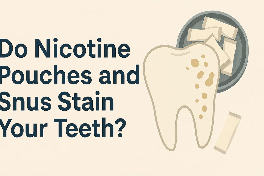 Do Nicotine Pouches and Snus Stain Your Teeth?