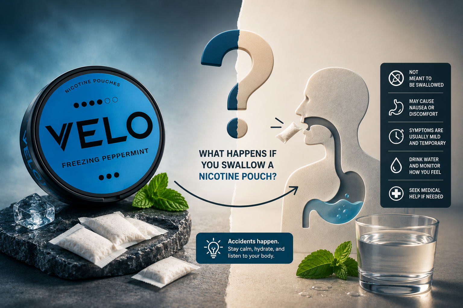 What Happens If You Swallow a Nicotine Pouch?