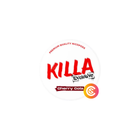 KILLA Exclusive Cherry Cola nicotine pouch can, white lid with red KILLA logo and dark red label