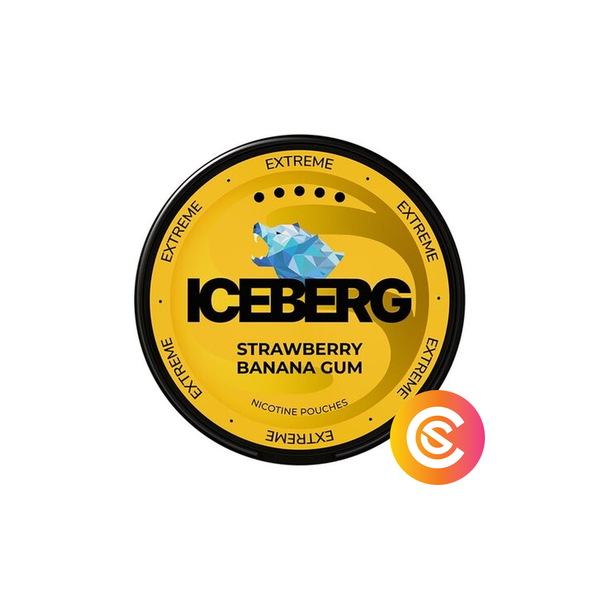 ICEBERG Extreme Strawberry Banana Gum