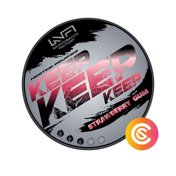 KEEP Strawberry Gum 20mg