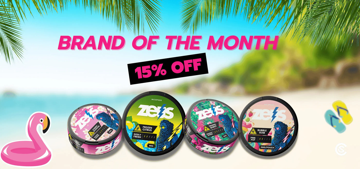 Buy Zeus Nicotine Pouches Snus Core