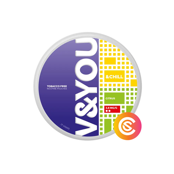 Buy V&YOU Citrus &Chill Snus Core