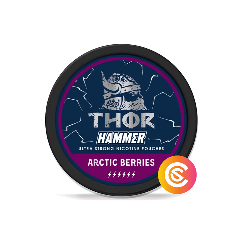 Buy THOR Hammer Arctic Berries X-Strong Snus Core