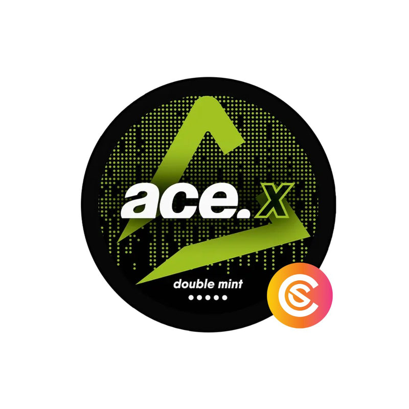 Ace X Double Mint Strong Snus Core