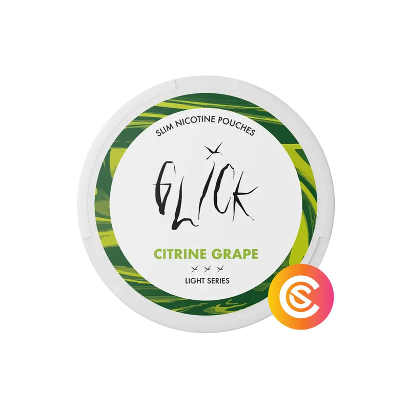 Glick Citrine Grape Light Series Snus Core