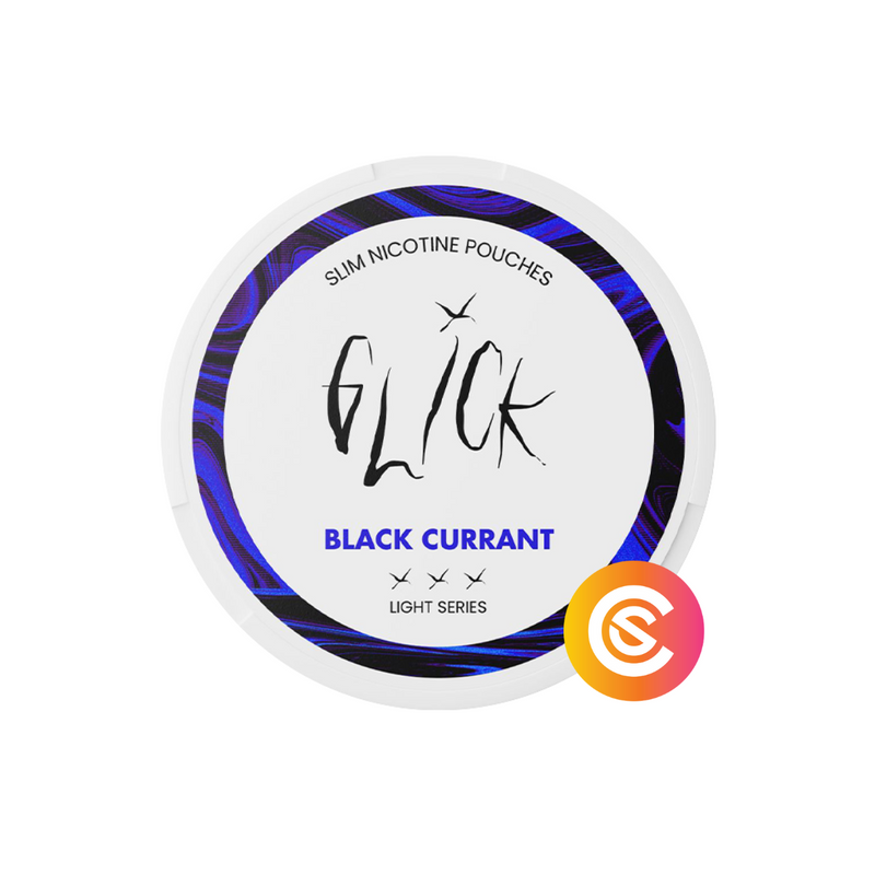 Glick Black Currant Light Series Snus Core