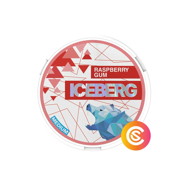 Iceberg Raspberry Gum Medium Snus Core
