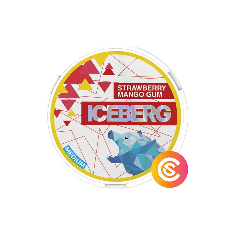 Iceberg Strawberry Mango Gum Medium Snus Core