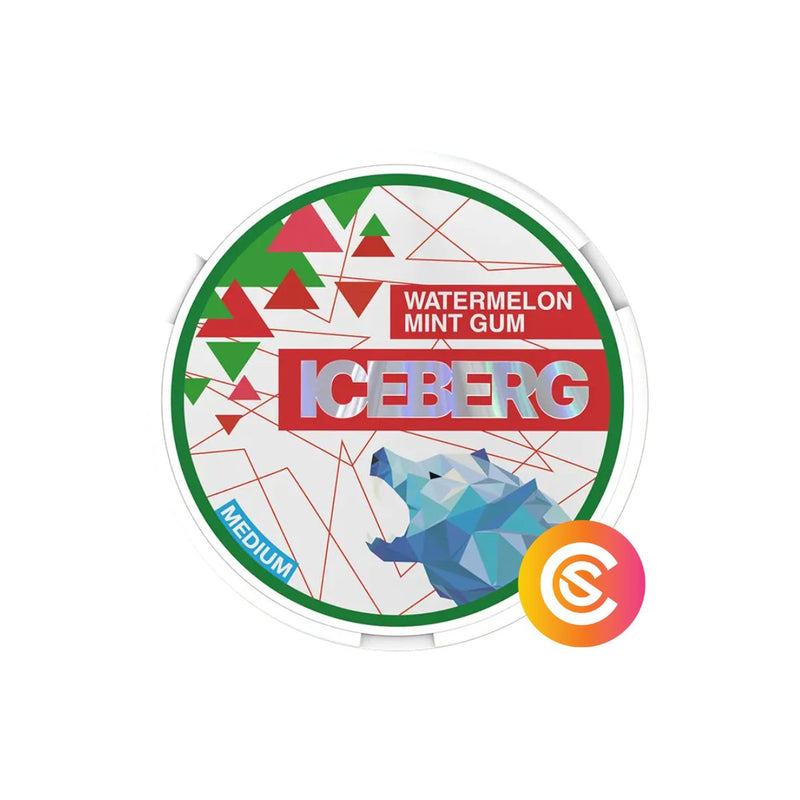 Iceberg Watermelon Mint Gum Medium Snus Core