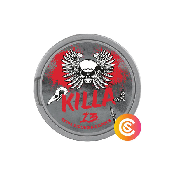 KILLA 13 Energy Drink Extra Strong Snus Core