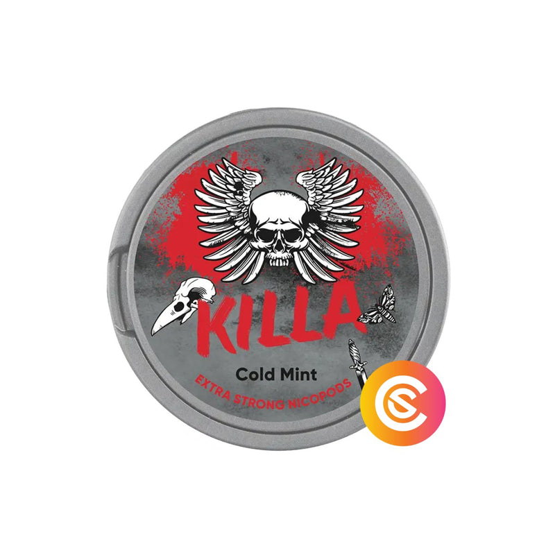 KILLA Cold Mint Extra Strong Snus Core