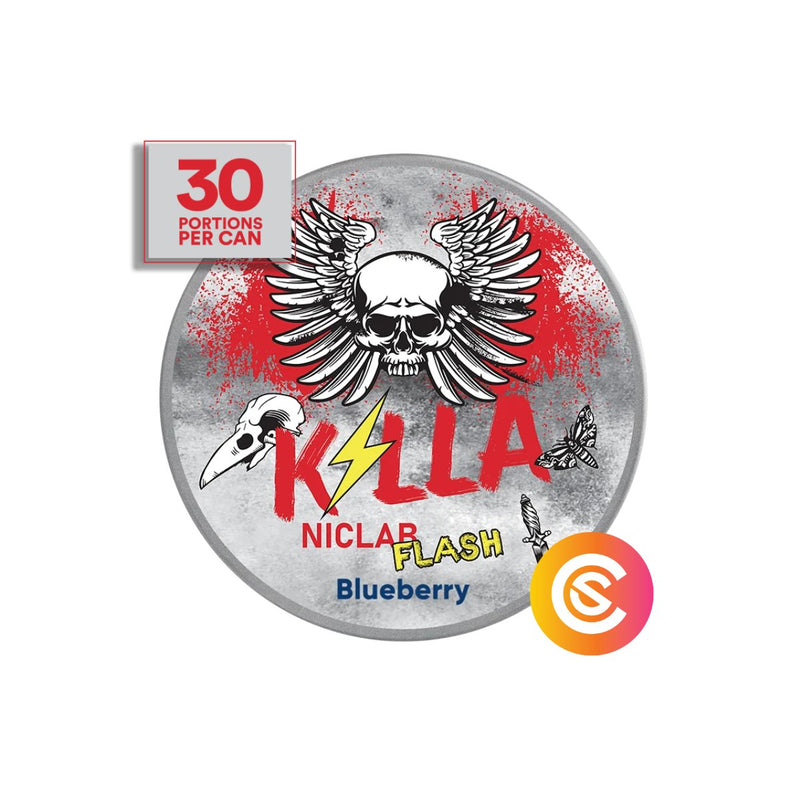 KILLA Niclab Flash Blueberry Light Snus Core