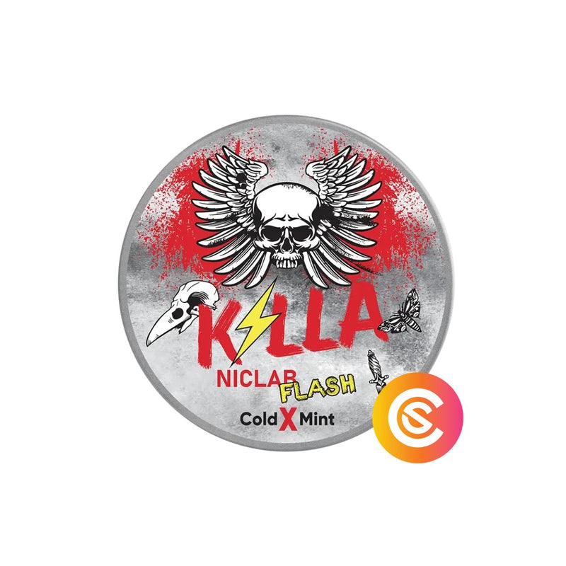 KILLA Niclab Flash Cold X Mint Light Snus Core