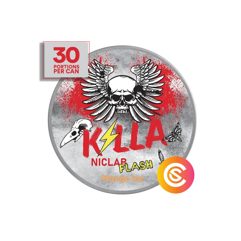 KILLA Niclab Flash Mango Ice Light Snus Core