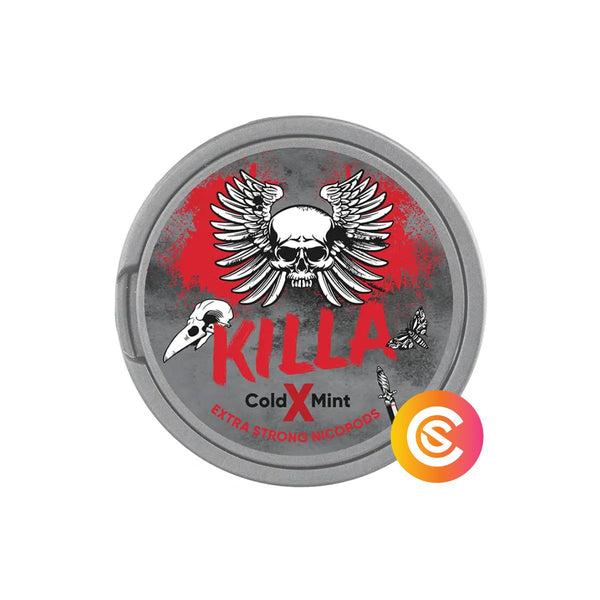 KILLA X Cold Mint Extra Strong Snus Core