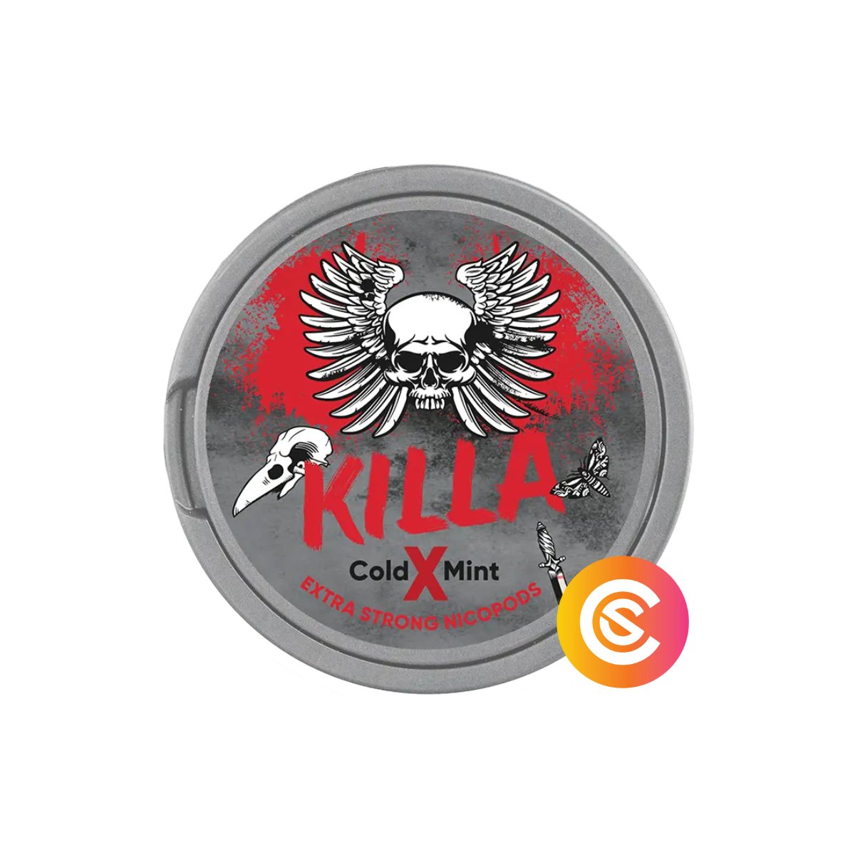 KILLA X Cold Mint Extra Strong Snus Core