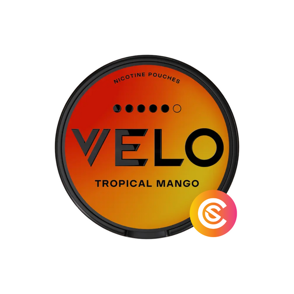 Buy now VELO Tropical Mango Strong  Fresh products in stock | SnusCore