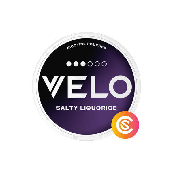 Velo Suolainen Salmiakki Vahva