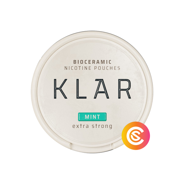 KLAR Mint Extra Strong 9 mg nicotine pouches