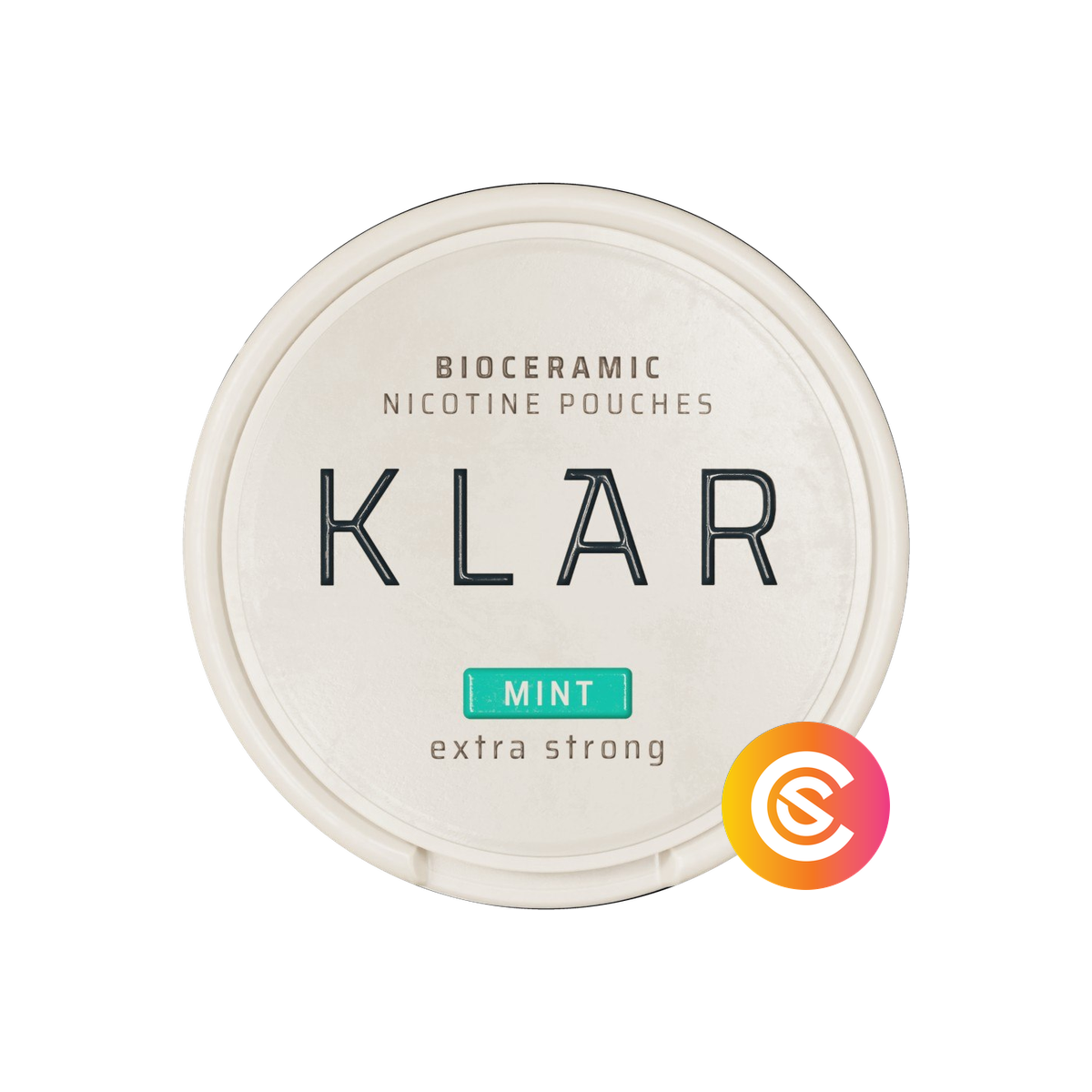 KLAR Mint Extra Strong 9 mg nicotine pouches