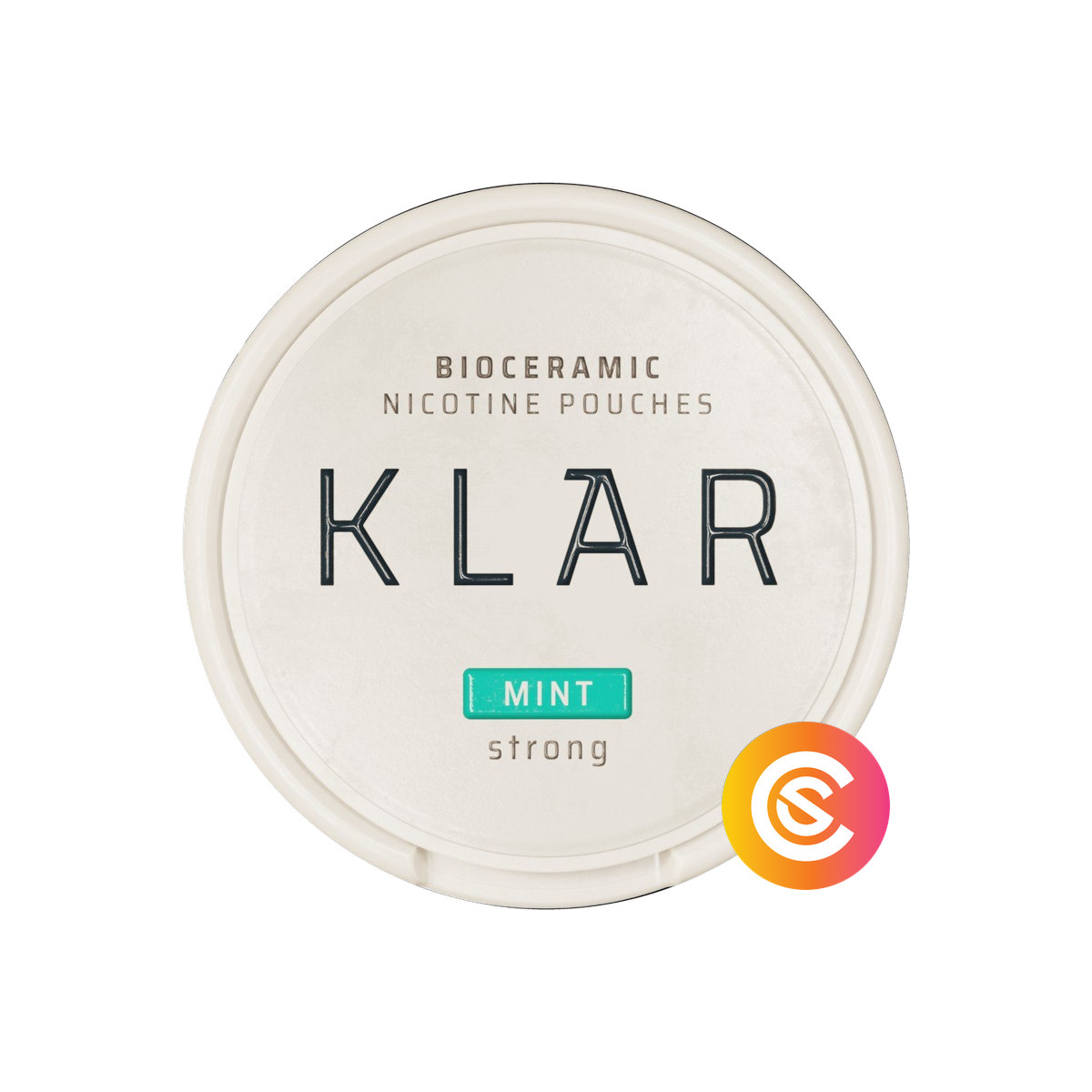 KLAR Mint Strong 6 mg nicotine pouches