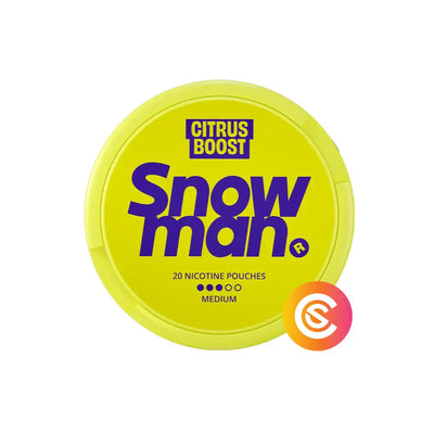 Buy Snowman Citrus Boost Medium Snus Core