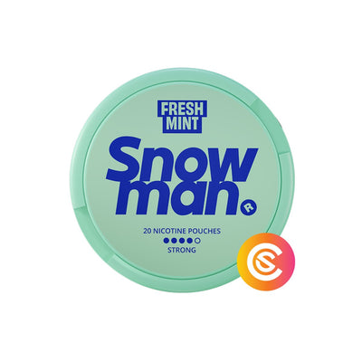 Buy Snowman Fresh Mint Strong Snus Core