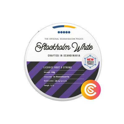 Buy Stockholm White Licorice Root X-Strong Snus Core