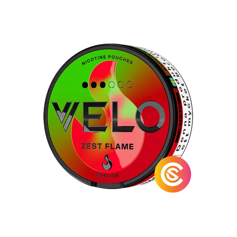 VELO Zest Flames Strong Slim 14.3mg/g - SnusCore