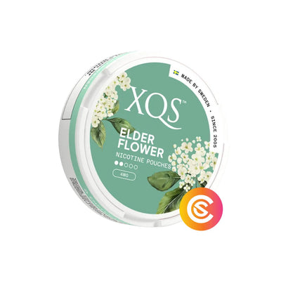 XQS Elderflower Slim Light 4 mg/g - SnusCore