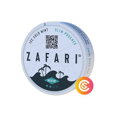 Zafari Ice Cold Mint Strong Slim 14mg/g - SnusCore