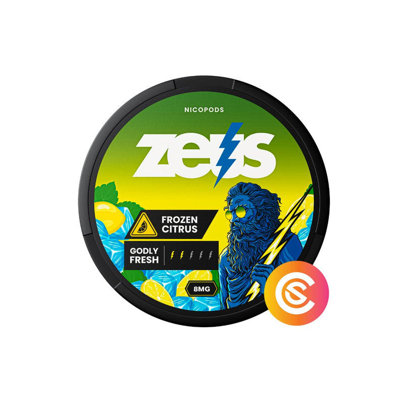 Buy ZEUS Frozen Citrus Light Snus Core