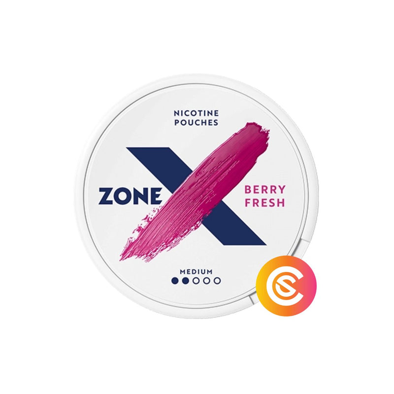 ZoneX Berry Fresh Medium Slim 7mg/g - SnusCore