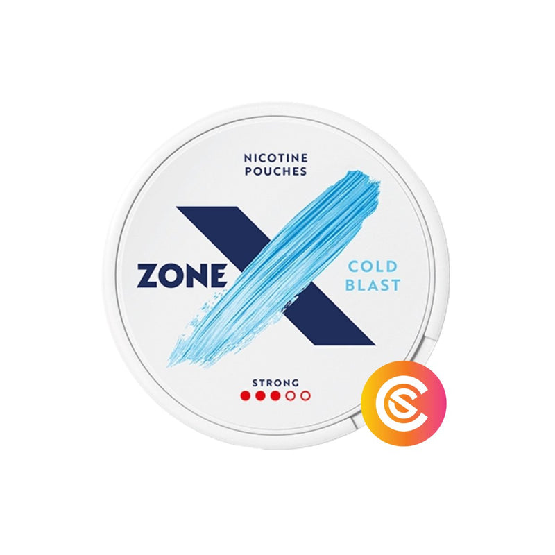 ZoneX Cold Blast Strong Slim 8mg/g - SnusCore