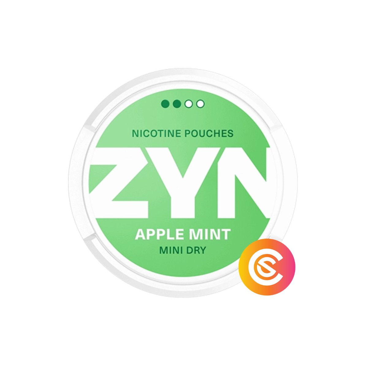 ZYN Apple Mint Mini Dry Light #2 7.5mg/g - SnusCore