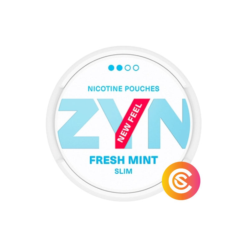 ZYN Fresh Mint Slim Medium 8mg/g - SnusCore