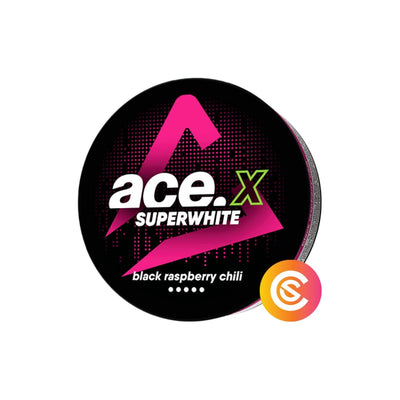 Ace | Superwhite X Black Raspberry Chili - SnusCore