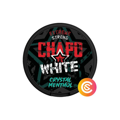 Chapo White | Crystal Menthol Strong 20 mg/g - SnusCore