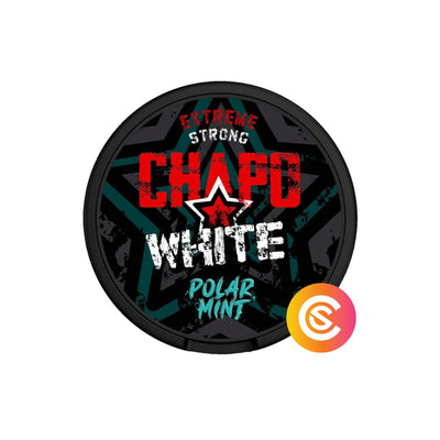 Chapo White | Polar Mint Strong 16.5 mg/g - SnusCore