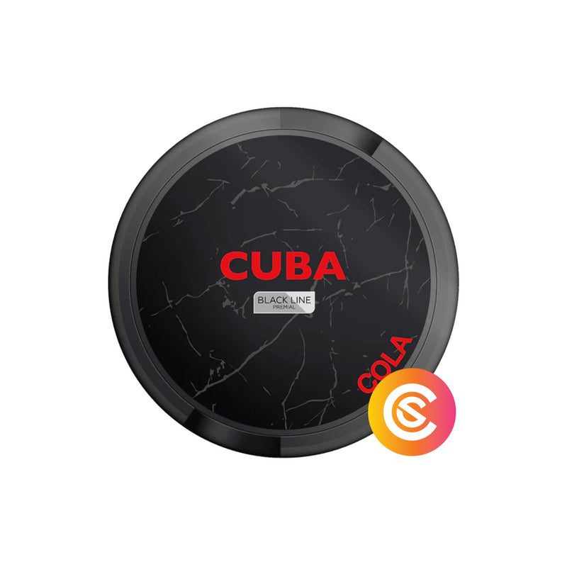 Cuba Black Line | Cola 43 mg/g - SnusCore