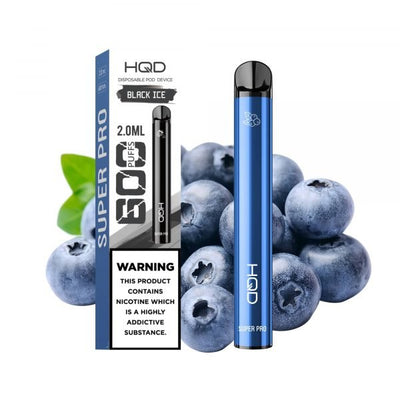 HQD Super Pro Blueberry 600 puffs - SnusCore