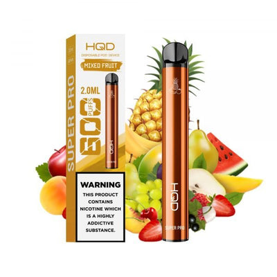 HQD Super Pro Mixed Fruit 600 puffs - SnusCore