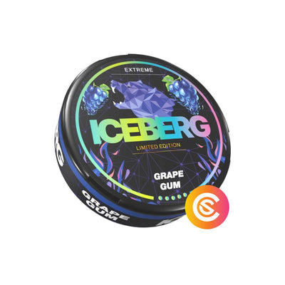 ICEBERG | Grape Gum 130 mg/g - SnusCore
