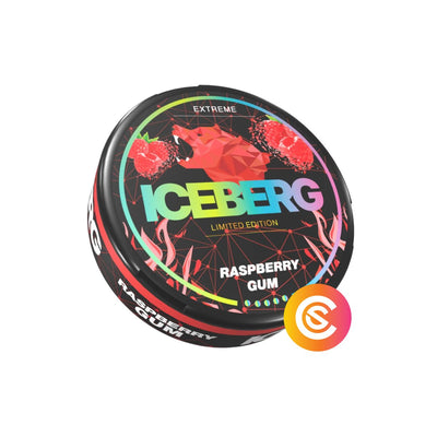 ICEBERG | Raspberry Gum 130 mg/g - SnusCore